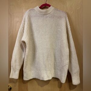 Old Navy Cream Turtleneck Sweater